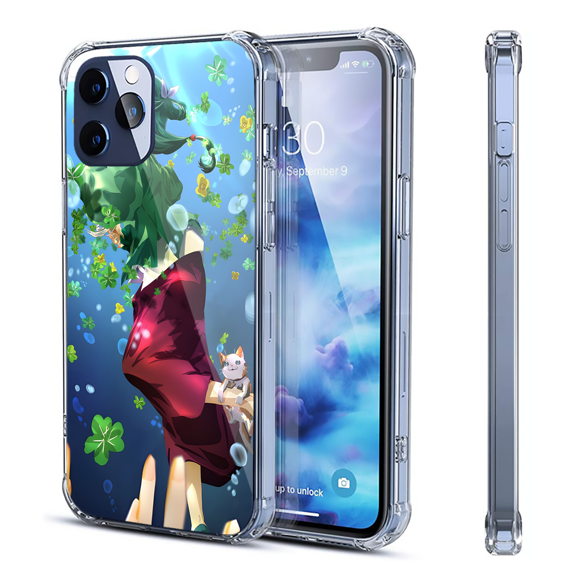 （画像用） 薬屋のひとりごと The Apothecary Diaries 【iPhone 12シリーズ対応】透明スマホケース（クリアソフトケース）